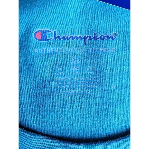 NWT Champion Desert Cactus Moon Short Sleeve T-Shirt Aqua Tonic Men | XL - Picture 7 of 11